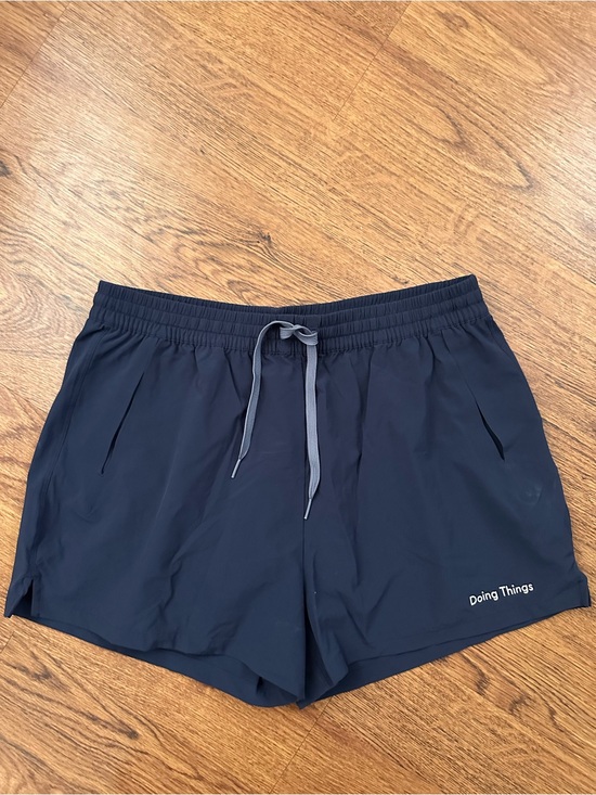 Outdoor Voices Pants - Outdoor Voices Navy Active Shorts size medium elastic waist light weight active